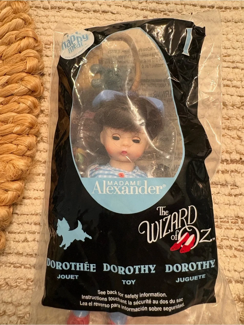 Vintage Sealed 2008 McDonald’s Wizard of Oz/WICKED Madame Alexander Lot 1-3